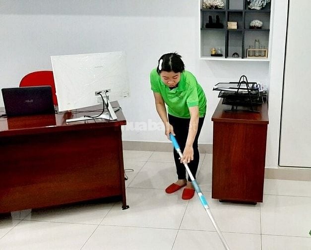 CẦN GẤP 2 NỮ TẠP VỤ DỌN DẸP VĂN PHÒNG