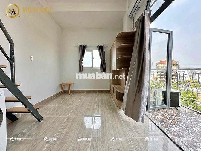 CĂN HỘ DỊCH VỤ FULL NỘI THẤT MGR - BANCOL RỘNG SIÊU THOÁNG GẦN QUẬN 11