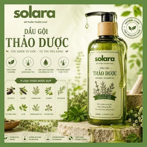 Dầu Gội Thảo Dược – Giải Pháp Chăm Sóc Tóc Và Hiệu Quả Từ Thiên Nhiên 