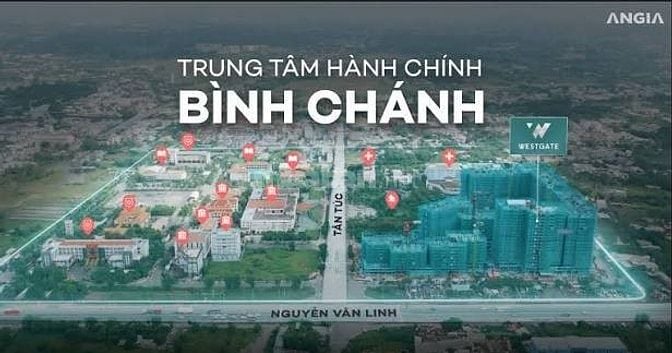 SHOPHOUSE WESTGATE–MẶT TIỀN THƯƠNG MẠI HIẾM HOI TẠI TRUNG TÂM B.CHÁNH