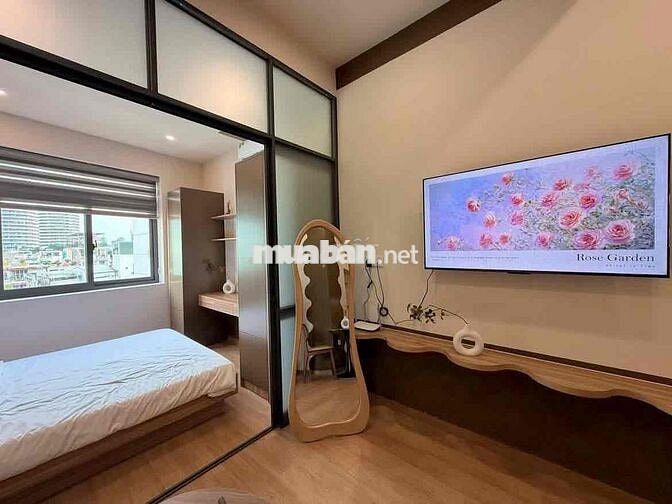 CĂN HỘ LÊ QUANG ĐỊNH FULL NỘI THẤT 46M2 TRUNG TÂM THÀNH PHỐ CỬA SỔ LỚN
