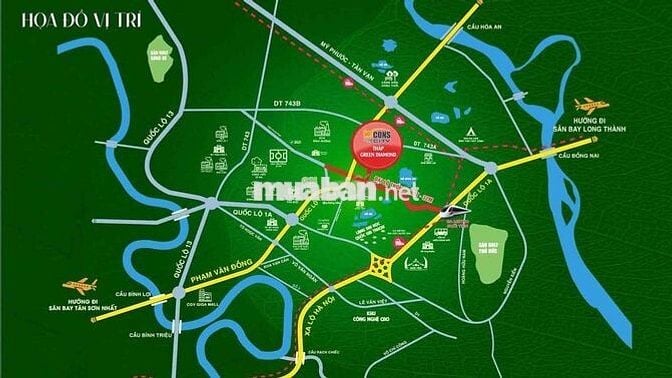 Bán Bcons City - Tháp Diamond cuối năm nhận nhà - Giá không chênh