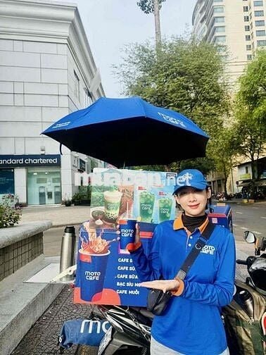 Tuyển nhân viên bán caffe take away ca sáng