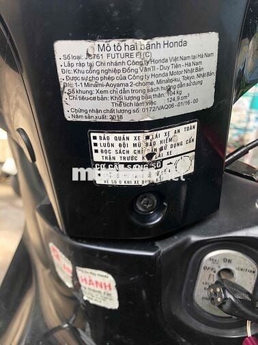 Honda Future FI 125 2018 Đỏ đen