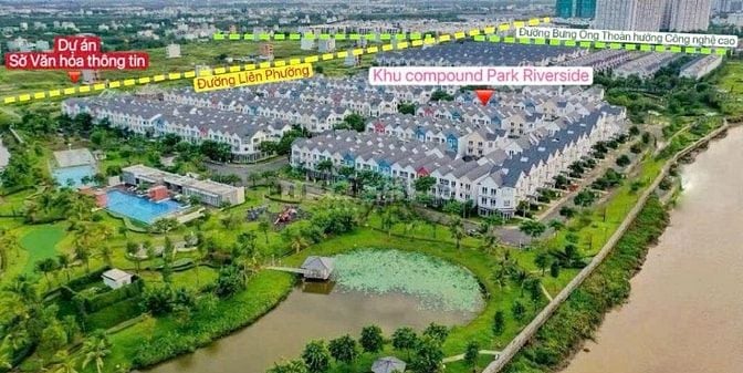 [ chính chủ ]cần bán nhà phố liền kề căn góc tại khu Park Riverside Q9