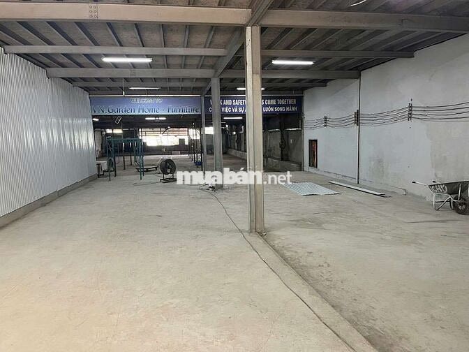 Cho thuê xưởng Lê Minh Xuân- 1500m2- 55 triệu