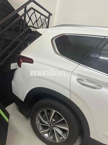 Hyundai Santa Fe 2020 Dầu 21000 km Trắng