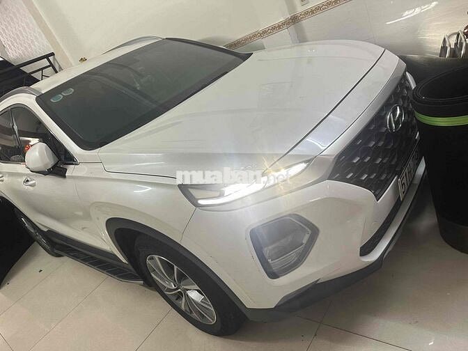 Hyundai Santa Fe 2020 Dầu 21000 km Trắng