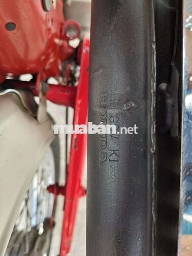 Honda CD50 Đỏ Bạc Máy Wave