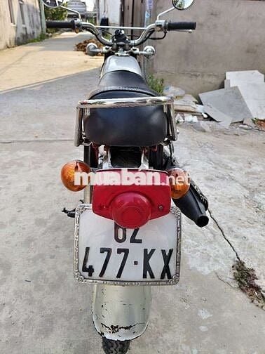 Honda CD50 Đỏ Bạc Máy Wave