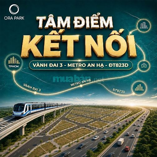 Đất nền giá rẻ, SHR, Đức Hòa, Long An, giáp Bình Chánh TPHCM