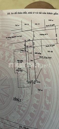 Bán 94m2 đất thổ cư mặt tiền đường số 4 phường Linh Tây, Thủ Đức
