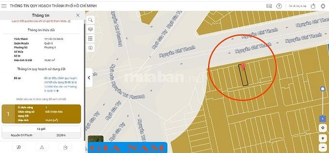 BÁN NHÀ 2 MẶT TIỀN TRƯỚC VÀ SAU : 111 NGUYỄN CHÍ THANH - P. 9 - Q. 5 
