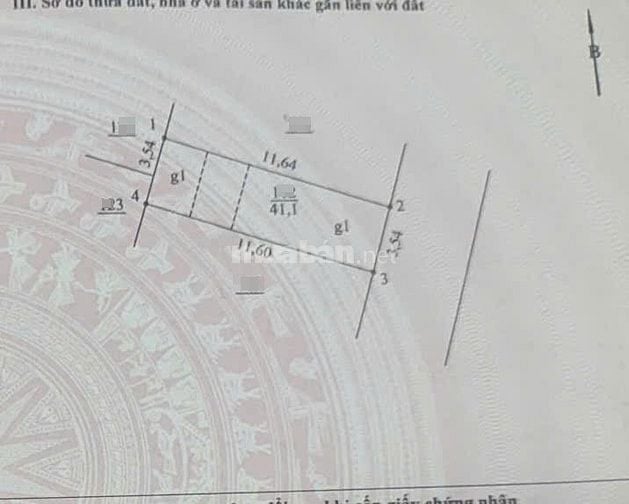 BÁN ĐẤT - ĐƯỜNG HỒ TÙNG MẬU – KHU PHÂN LÔ – Ô TÔ ĐỖ CỔNG – GIÁ HƠN 10 