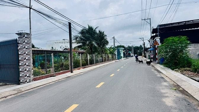 Đất đẹp 7m ngang 2 mặt tiền ngay KCN Phước Đông. 2,03 tỷ