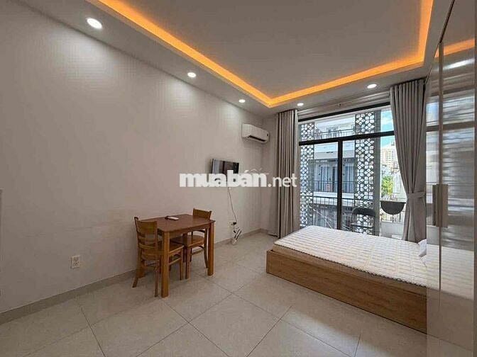 Cho thuê ngay Studio ban công 35m2 tại Nguyễn Văn Đậu gần Chợ Bà Chiểu