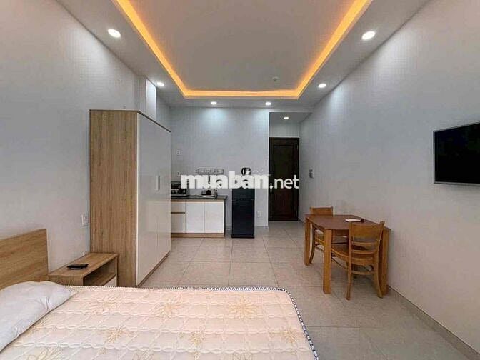 Cho thuê ngay Studio ban công 35m2 tại Nguyễn Văn Đậu gần Chợ Bà Chiểu