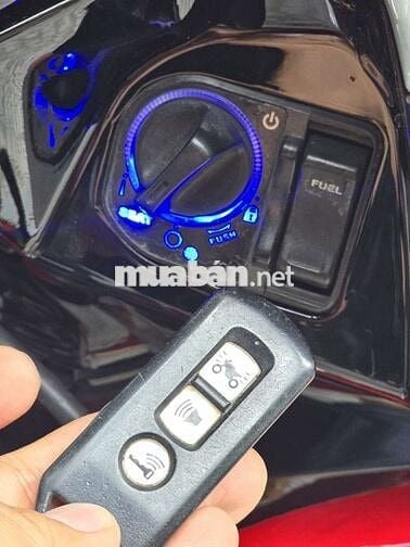 Honda Air Blade Xám đỏ Khóa thông minh