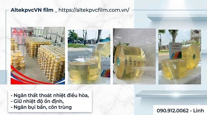 Màn Nhựa PVC ngăn lạnh, chống côn trùng, chia không gian