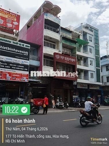 Nhà 6 tầng Mặt Tiền Tô Hiến Thành|Lưu Ý: A/C LH trước, k hỏi chủ thuê