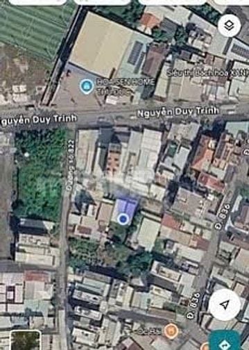 CẦN BÁN LÔ ĐẤT THỔ CƯ 100% ĐƯỜNG SỐ 822 - NGUYỄN DUY TRINH, PHƯỜNG PHÚ