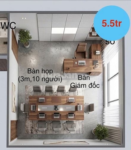 Cho thuê phòng 33m2- WC riêng, lối đi riêng tiện làm V.phòng , live…