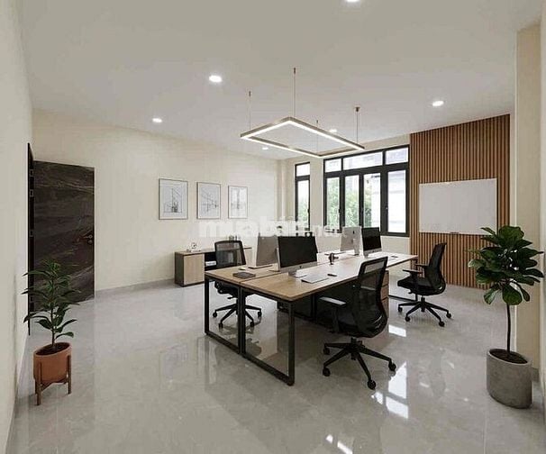 💥 TẦNG VP 100M2 - CHỈ TÍNH ĐIỆN NƯỚC - NGANG 9M - SÂN VƯỜN
