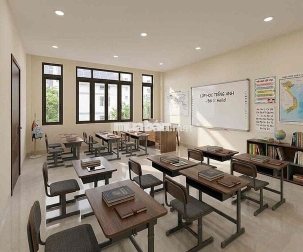 💥 TẦNG VP 100M2 - CHỈ TÍNH ĐIỆN NƯỚC - NGANG 9M - SÂN VƯỜN