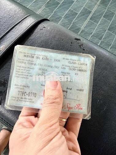 Xe67(CL50) dáng CD50 bs dễ nhìn 77FC0770