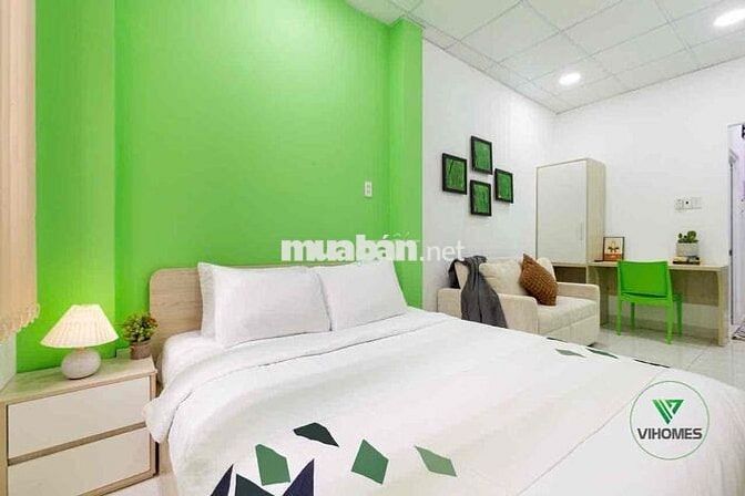 cho thuê căn hộ studio cửa sổ lớn hướng đón gió full NT ngay trung tâm
