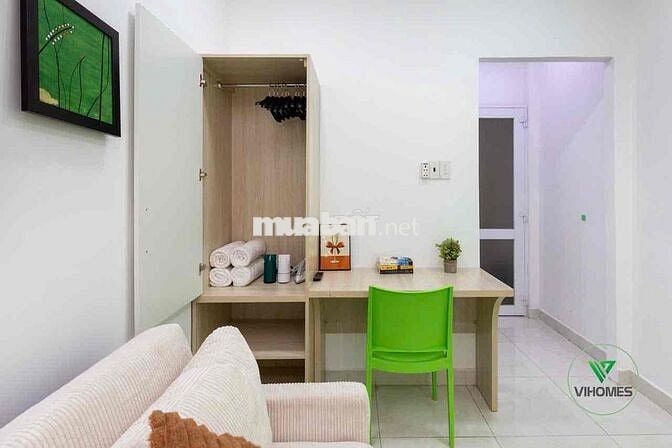 cho thuê căn hộ studio cửa sổ lớn hướng đón gió full NT ngay trung tâm
