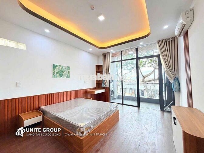CHO THUÊ CĂN HỘ 1PN 45M2 HOÀNG HOA THÁM - BAN CÔNG - GẦN CHỢ BÀ CHIỂU