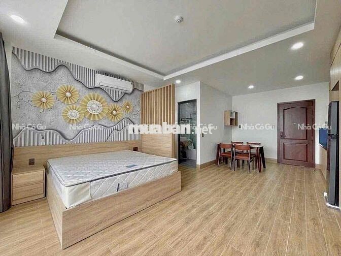 căn hộ full nội thất máy giặt riêng balcony thoáng Trần Hưng Đạo Q1