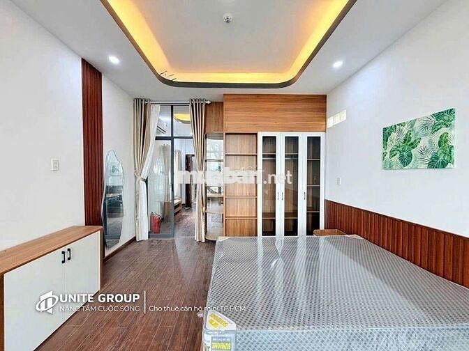 CHO THUÊ CĂN HỘ 1PN 45M2 HOÀNG HOA THÁM - BAN CÔNG - GẦN CHỢ BÀ CHIỂU