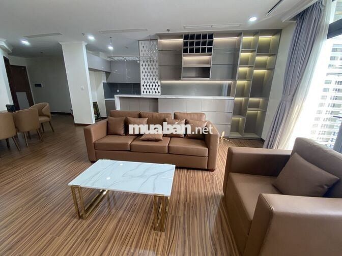 Bán căn hộ 3PN Vinhomes Central Park 128m2 nội thất cao cấp sổ hồng