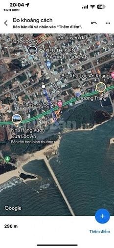 🏝️ BÁN NGỘP Ngang 7m Đất Chợ Lộc An giá chỉ 1ty68 – CÁCH BIỂN CHỈ 300
