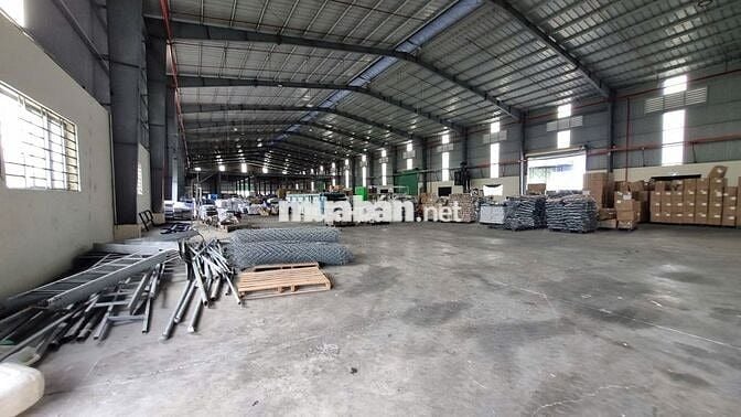 CHO THUÊ NHÀ XƯỞNG TRONG KCN ĐỨC HÒA, LONG AN kv 6.500m2-x  5.000m2
