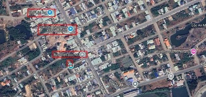 🏝️ BÁN NGỘP Ngang 7m Đất Chợ Lộc An giá chỉ 1ty68 – CÁCH BIỂN CHỈ 300