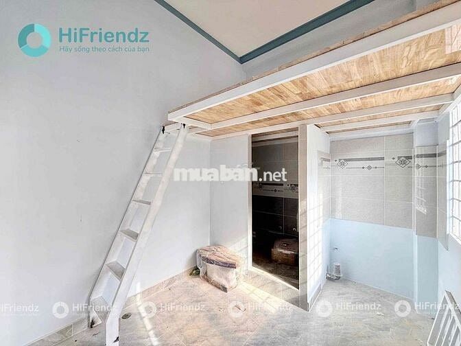 🔥PHÒNG GÁC CỬA SỔ TRỜI NHÀ MỚI GIÁ RẺ GÁC CAO 1M8 TRỐNG SẴN Ở LIỀN