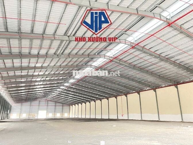 CHO THUÊ NHÀ XƯỞNG MỚI TRONG KCN ĐỨC HÒA, LONG AN