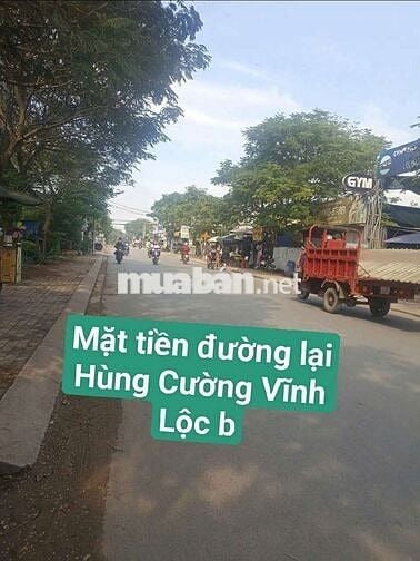 Nhà 8*15 Mặt Tiền Đường Lại Hùng Cường Vĩnh Lộc B bình chánh Tphcm