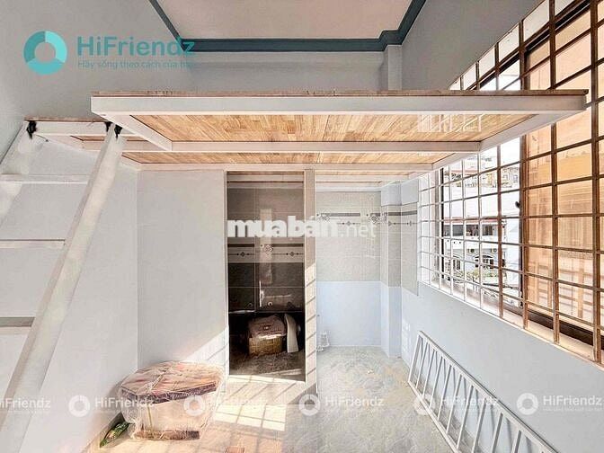 🔥PHÒNG GÁC CỬA SỔ TRỜI NHÀ MỚI GIÁ RẺ GÁC CAO 1M8 TRỐNG SẴN Ở LIỀN