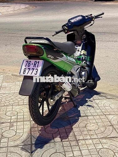 Suzuki Satria 2k 2 thì giấy tờ thật do công an cấp