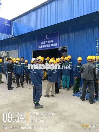 VINGROUP TUYỂN CÔNG NHÂN, BAO ĂN Ở, KO YÊU CẦU KN