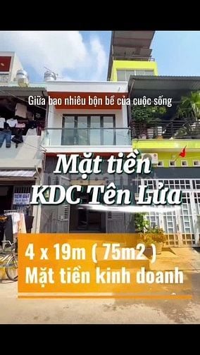 Nhà mặt tiền Vương Văn Huống, An Lạc A, đối diênj BX miền tây