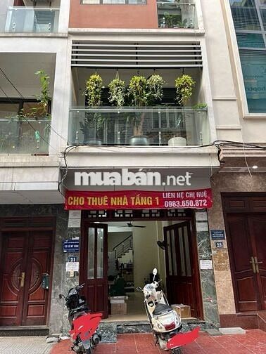 Cho thuê nhà làm vp, mặt bằng kinh doanh