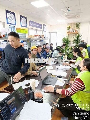 VINGROUP TUYỂN CÔNG NHÂN, BAO ĂN Ở, KO YÊU CẦU KN 