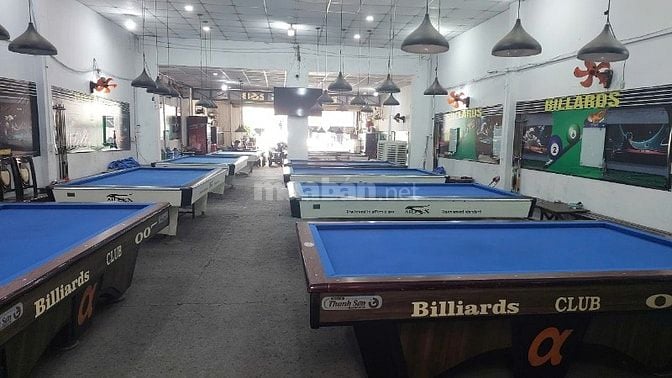 Sang CLB bida mặt tiền đường lớn Phan Văn Hớn – Hóc Môn, DT 9x40m