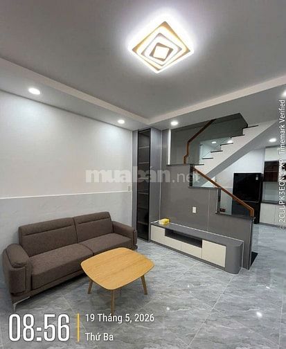 Nhà sát hẻm xe hơi 606 3 tháng 2_T+2L(4pn)_4,2mx8,6m.NH 4,4m.Giá 6,3tỷ