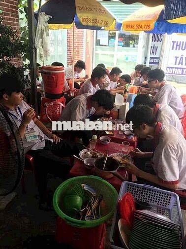 SANG QUÁN CƠM ĐANG HOẠT ĐỘNG ỔN ĐỊNH – MẶT BẰNG KHÔNG CỌC, THUÊ CHỈ 4